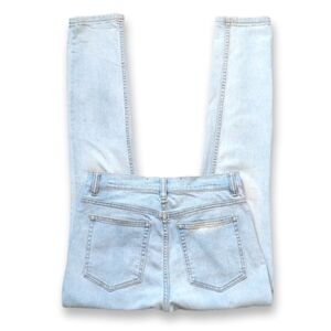 Marc By Marc Jacobs Ella Skinny Jeans Bleach Out Light Blue Womens Size 27 Denim